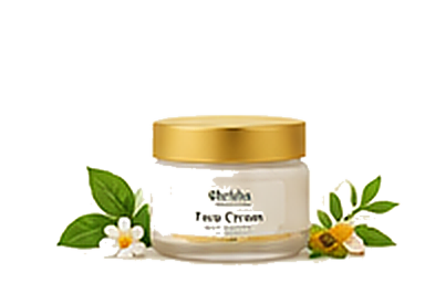 Anti-Acne Face Cream jar with natural jasmine and sandalwood